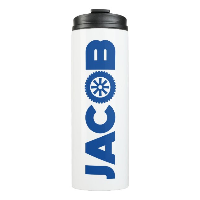 Jacob Petrol Head Thermal Tumbler (Front)