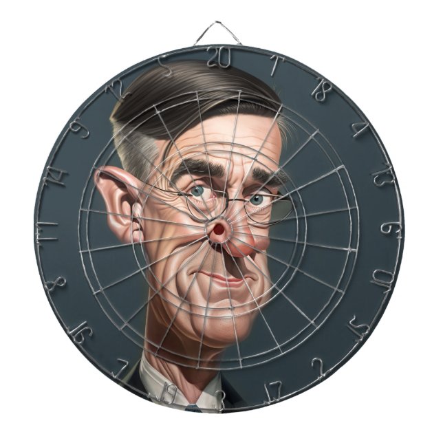 Jacob_Rees-Mogg Dartboard  (Front)