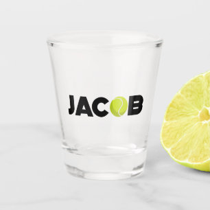 Jacob Tennis Shot Glass