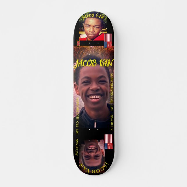 JACOB  VAN OFFICIAL  JMT 7 3/4" Skateboard Deck (Front)