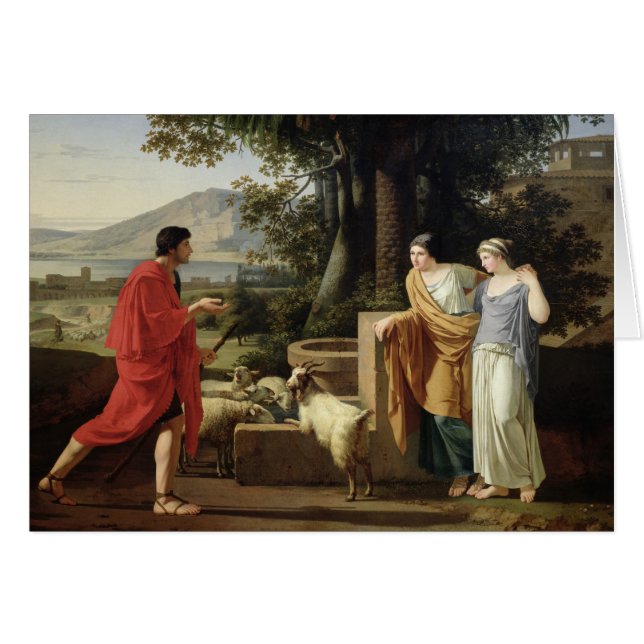 Jacob with the Daughters of Laban, 1787 (Front Horizontal)