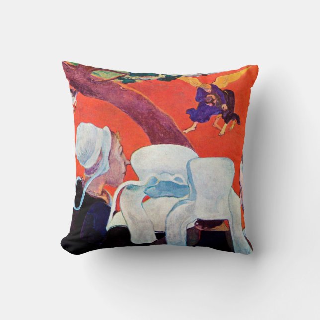 Jacob Wrestling with the Angel, Gauguin Cushion (Front)