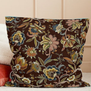 Jacobean Floral Cushion