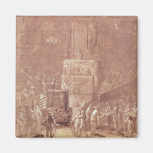 Jacobin Club During the Revolution Magnet