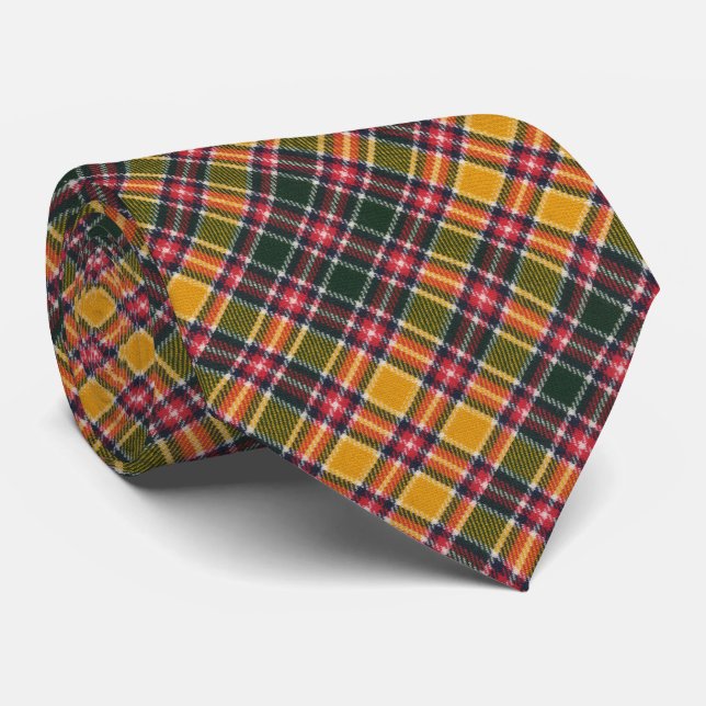 Jacobite Modern Scottish Tartan Tie (Rolled)
