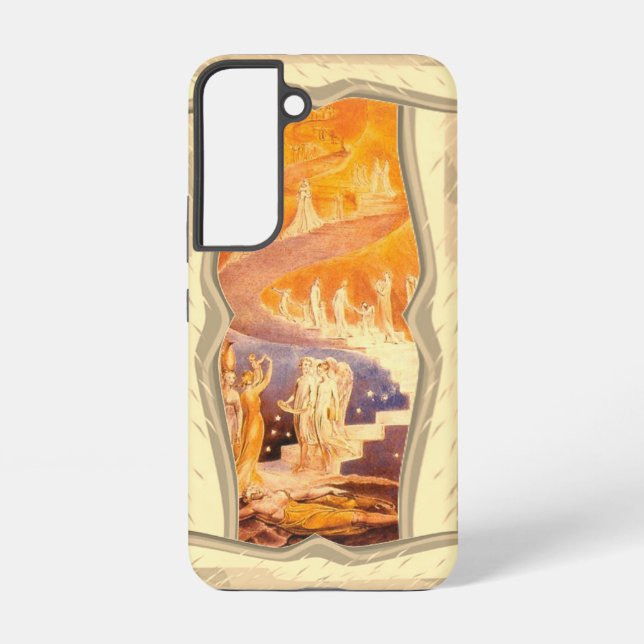 Jacob's Dream By William Blake  Samsung Galaxy S22 Case (Back)