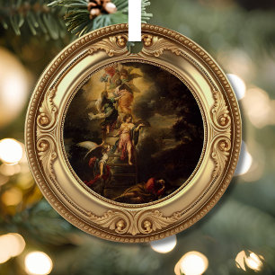 Jacob's Ladder Advent Jesse Tree Metal Tree Decoration
