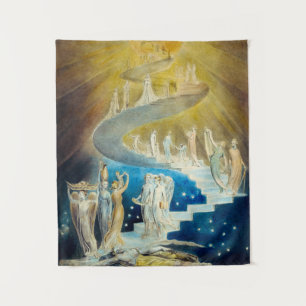 Jacob's Ladder by William Blake Tapestry