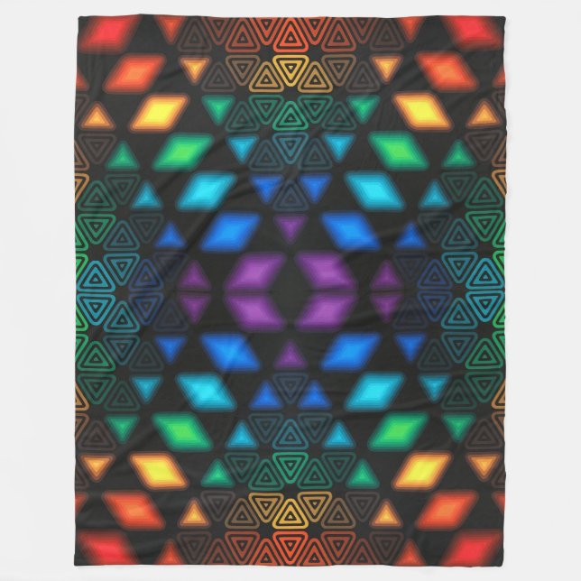 Jacob's Ladder Fleece Blanket (Front)