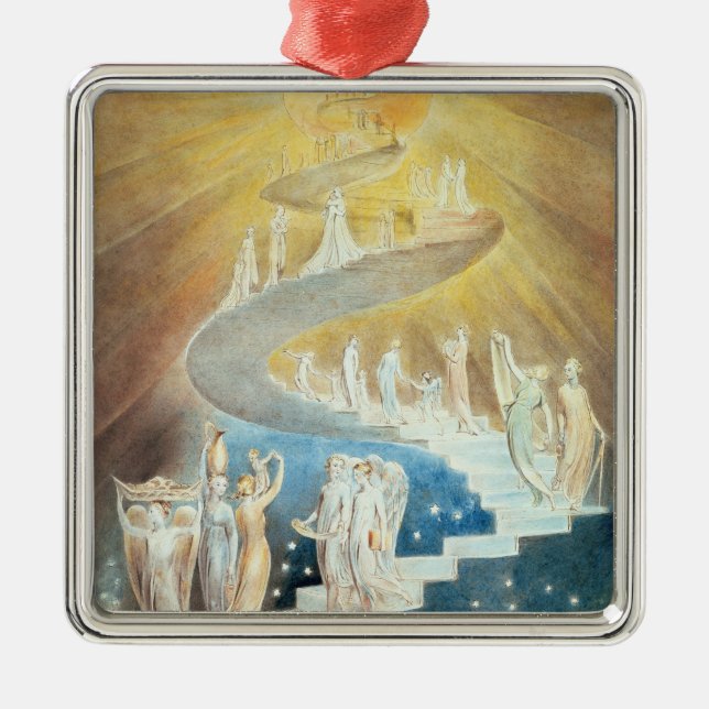 Jacob's Ladder Metal Tree Decoration (Front)