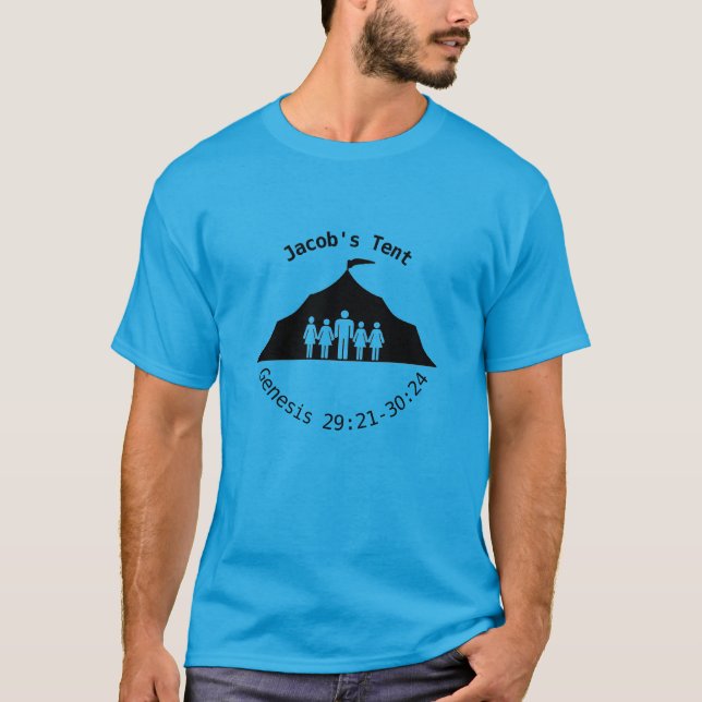 Jacob's Tent  T-Shirt various colours (Front)