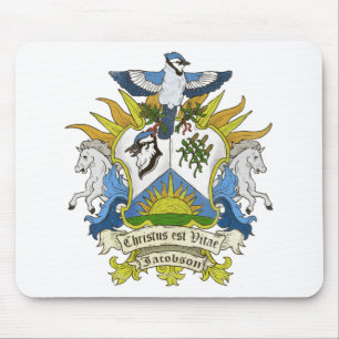 Jacobson Family Crest Mouse Pad