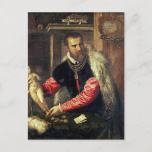 Jacopo Strada art expert Postcard