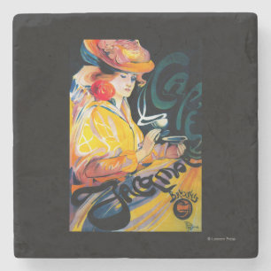 Jacqmotte Caf� Vintage PosterEurope Stone Coaster