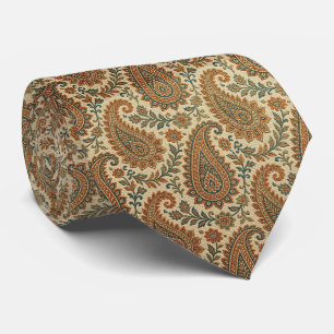 Jacquard Faux Silk Luxury Paisley Gentleman's Tie