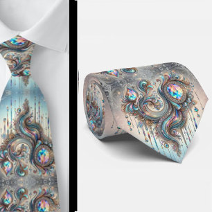 Jacquard Faux Silk Luxury Paisley Gentleman's Tie