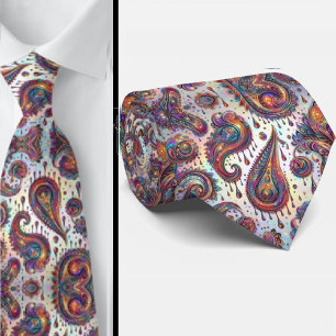 Jacquard Faux Silk Luxury Paisley Gentleman's Tie