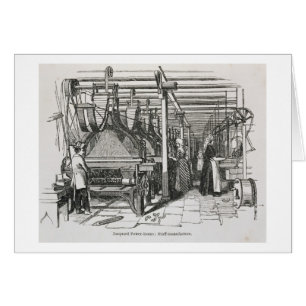 Jacquard Power Looms (engraving)