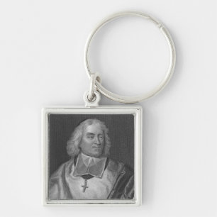 Jacques Bossuet, engraved by Richard Woodman Key Ring