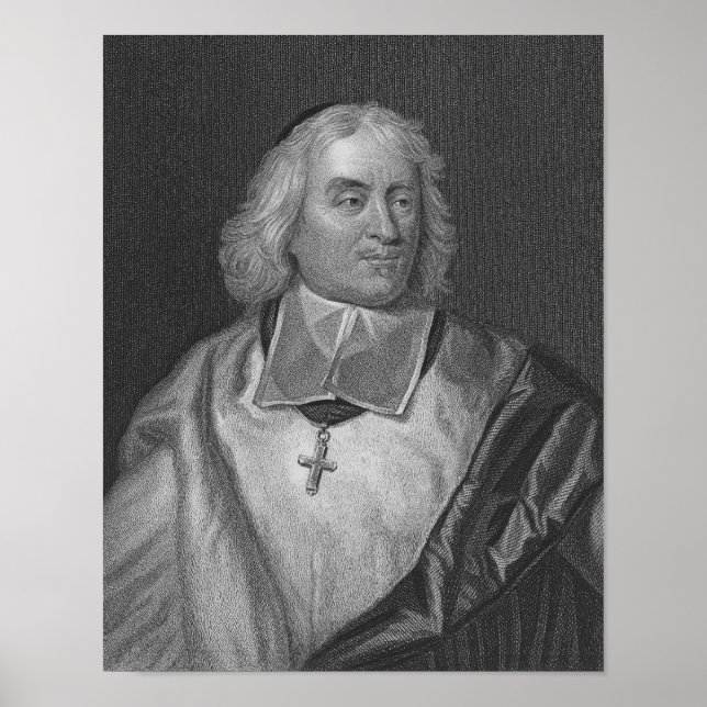 Jacques Bossuet, engraved by Richard Woodman Poster (Front)
