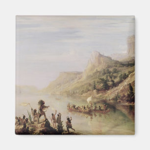 Jacques Cartier Discovering the St. Lawrence Magnet