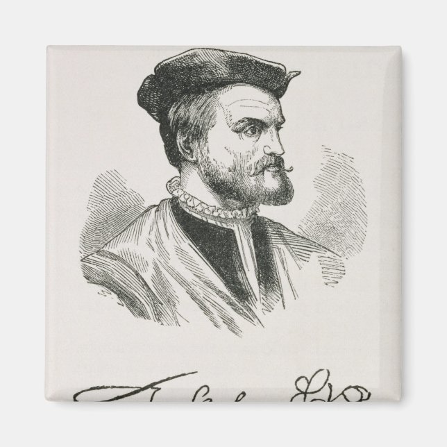 Jacques Cartier Magnet (Front)