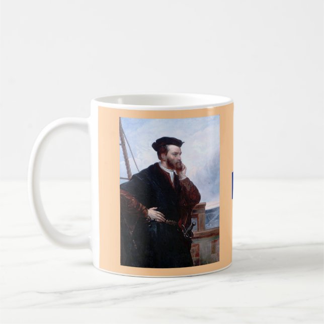Jacques Cartier Mug (Left)