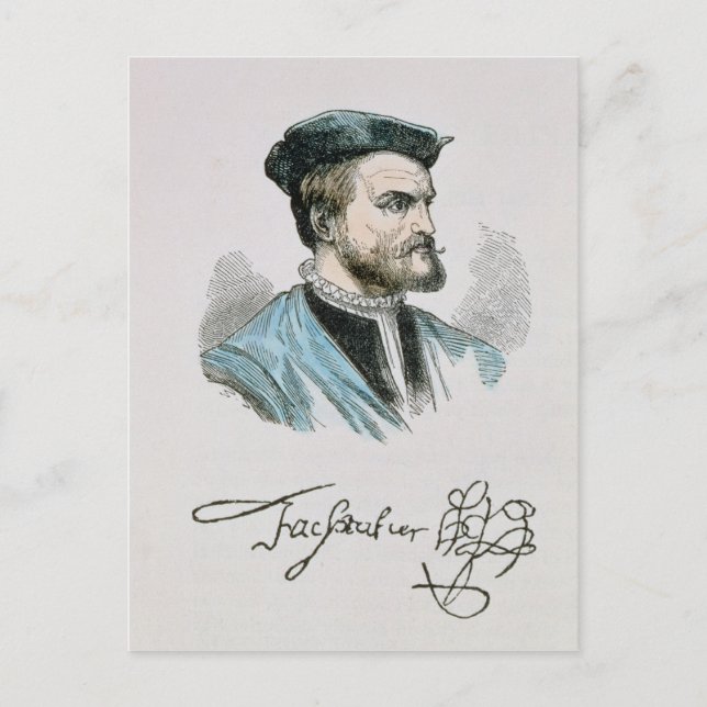 Jacques Cartier Postcard (Front)