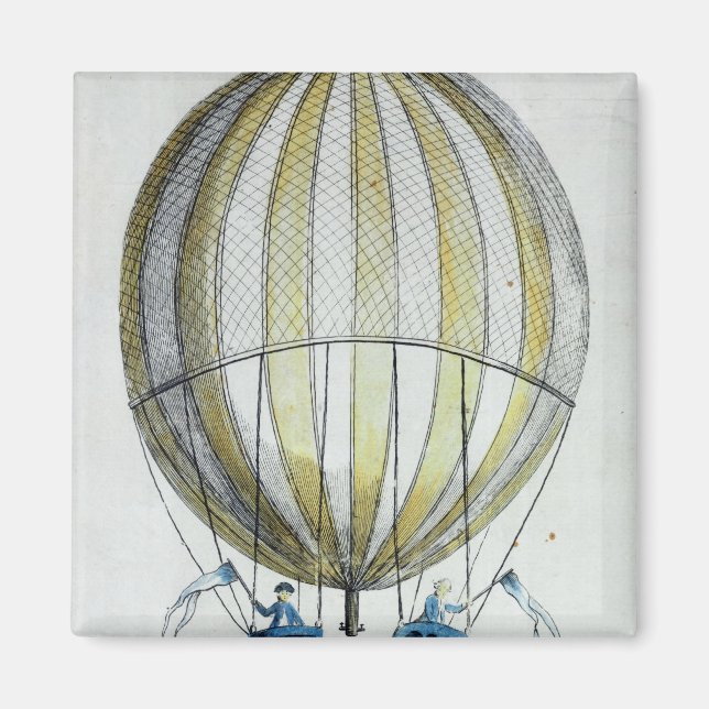 Jacques Charles and Nicholas Robert's  Balloon Magnet (Front)