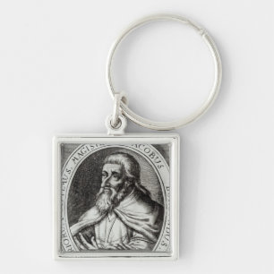 Jacques de Molay  Master of Knights Templars Key Ring