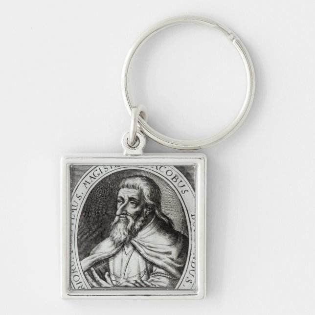 Jacques de Molay  Master of Knights Templars Key Ring (Front)