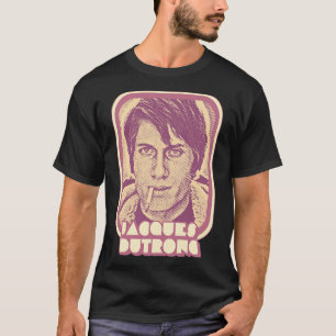 Jacques Dutronc Retro Francophile Design 1 T-Shirt