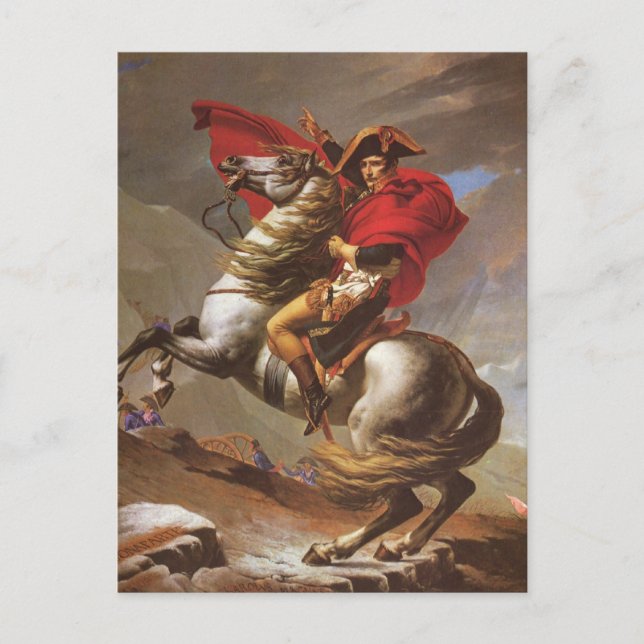 Jacques-Louis David Art Postcard (Front)
