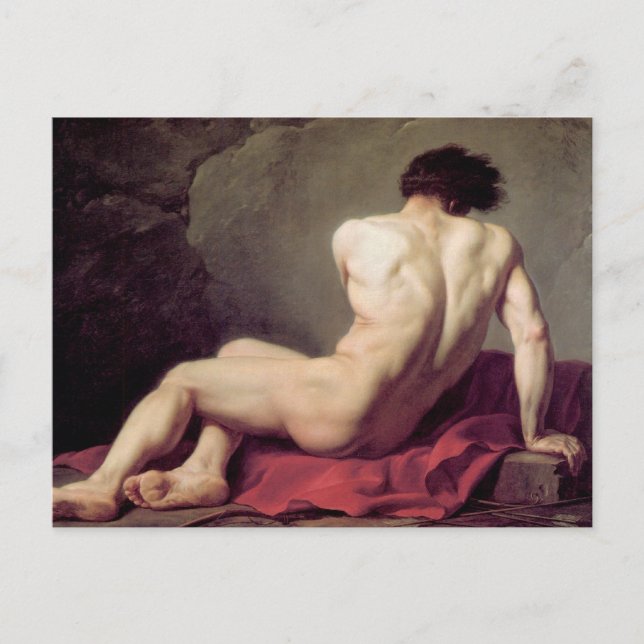 Jacques-Louis David - Patrocles Postcard (Front)