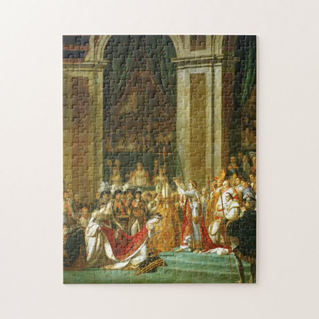 Jacques Louis David The Consecration Of Napoleon Jigsaw Puzzle (Vertical)