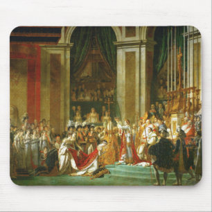 Jacques Louis David The Consecration Of Napoleon Mouse Pad