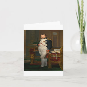 Jacques-Louis David - The Emperor Napoleon Card