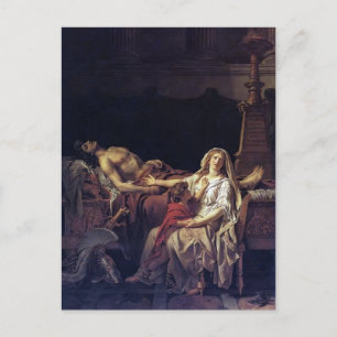 Jacques-Louis David- The Pain of Andromache Postcard