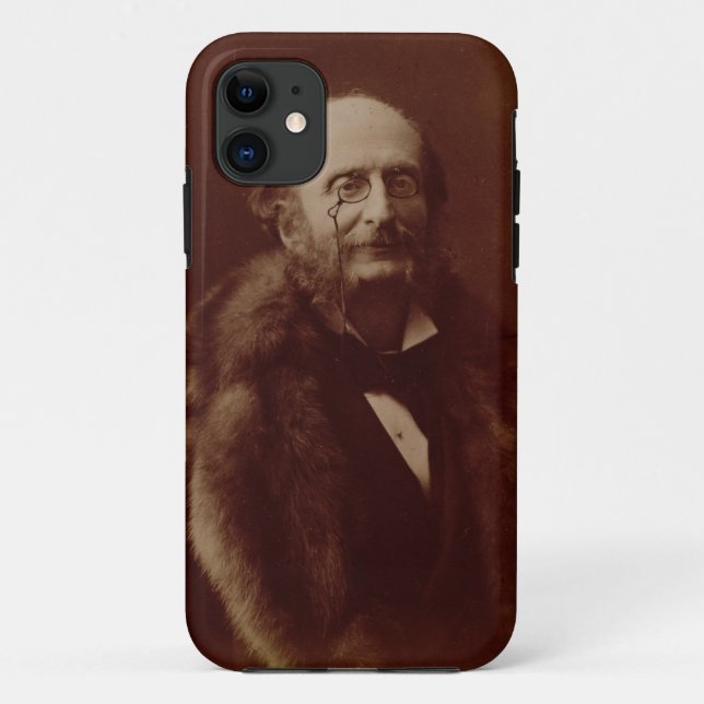 Jacques Offenbach (1819-80), German composer, port Case-Mate iPhone Case (Back)