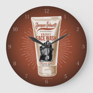 Jacques Schwett Hockey Face Wash Large Clock