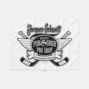 Jacques Schwett Hockey Pro Shop Fleece Blanket