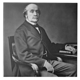 Jacques Victor Albert de Broglie (1821-1901), from Ceramic Tile