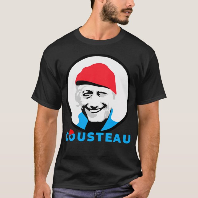 Jacques Yves Cousteau T-Shirt (Front)