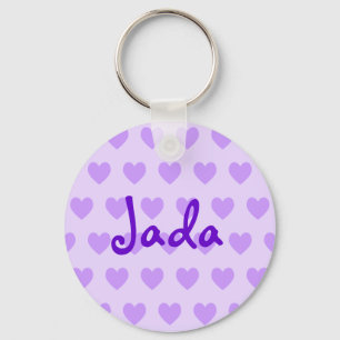 Jada in Purple Key Ring