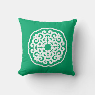 Jade Asian Moods Mandalla Cushion