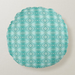 Jade Curves Round Cushion