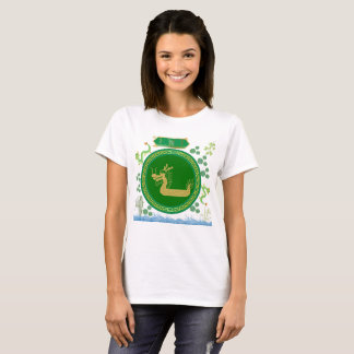 Jade dragon voyage white T-Shirt
