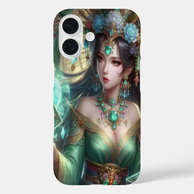 Jade Enchantress iPhone Case (Back)