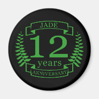 Jade Gemstone wedding anniversary 12 years