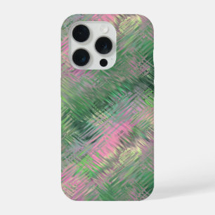 Jade Green Crystal Gel Pattern iPhone 15 Pro Case